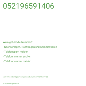 052196591406